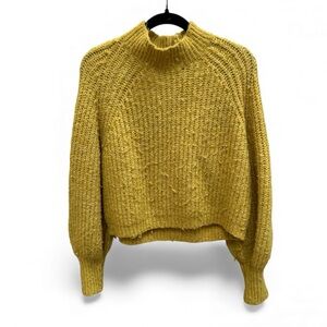 Zara Mustard Knit Pullover